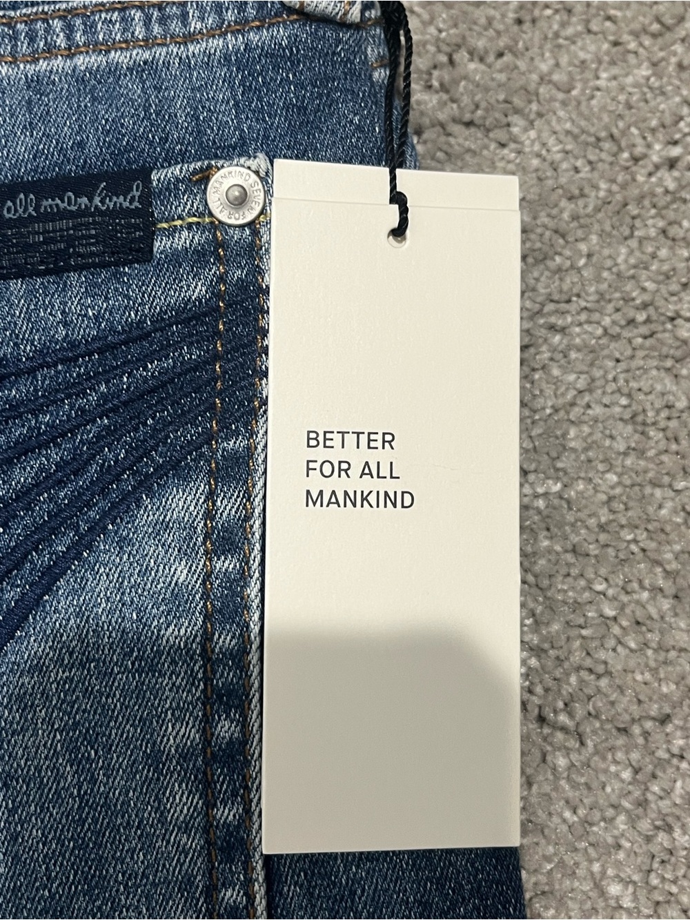 7 For All Mankind Tailorless Dojo Jeans - Picture 2 of 5